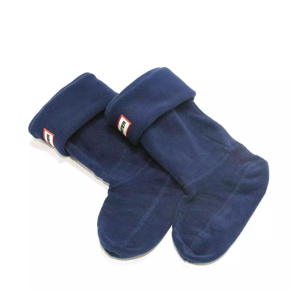 Kids Hunter Socks Fleece Rain Boot For Hunter Original Boots Navy X- Large New